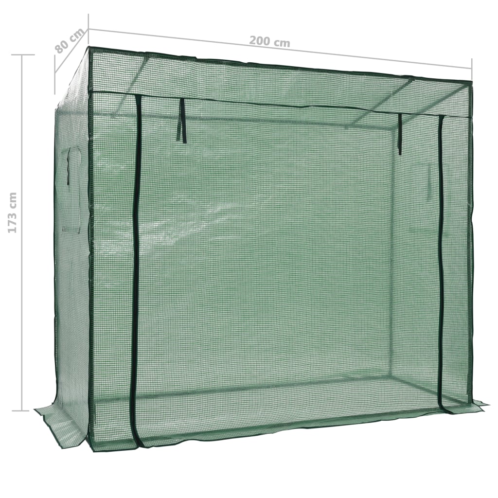 Walk-in Greenhouse 200x80x173 cm- Greenhouses - HomeShopIreland - Home Shop Ireland - Greenhouses - Walk-in Greenhouse 200x80x173 cm