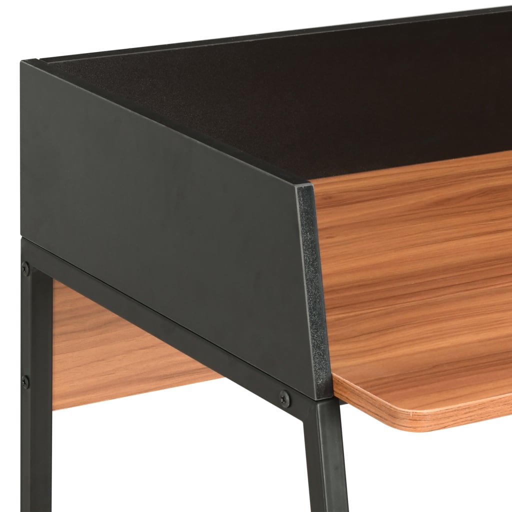 Desk Black and Brown 90x60x88 cm- Desks - HomeShopIreland - Home Shop Ireland - Desks - Desk Black and Brown 90x60x88 cm