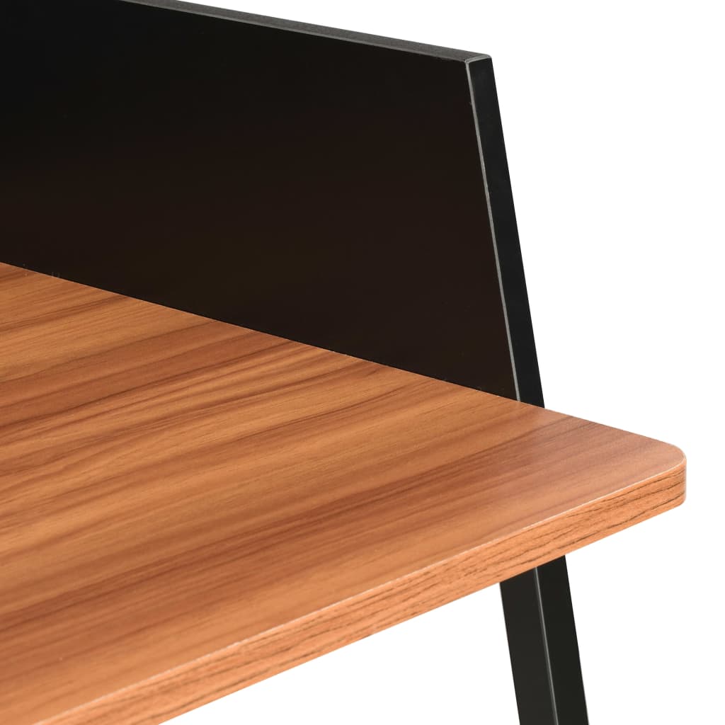 Desk Black and Brown 90x60x88 cm- Desks - HomeShopIreland - Home Shop Ireland - Desks - Desk Black and Brown 90x60x88 cm
