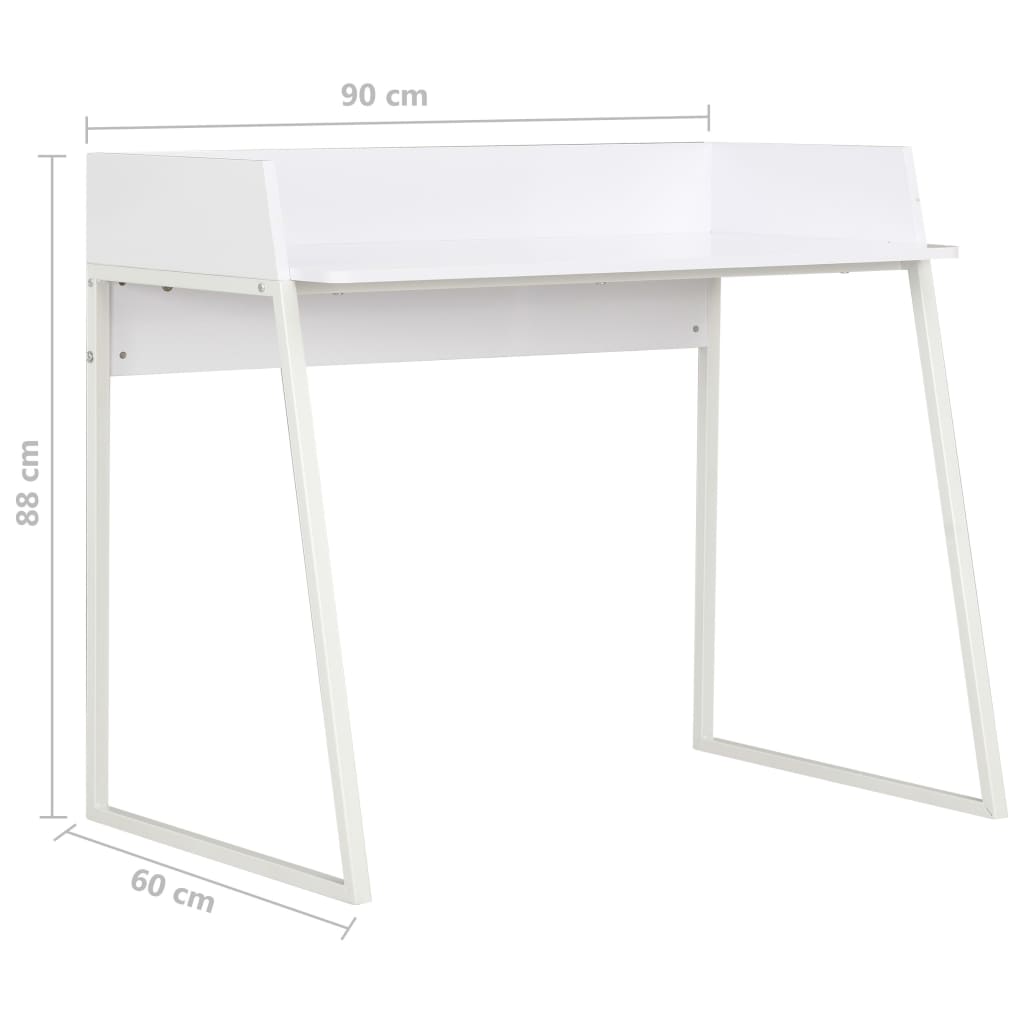 Desk White 90x60x88 cm- Desks - HomeShopIreland - Home Shop Ireland - Desks - Desk White 90x60x88 cm