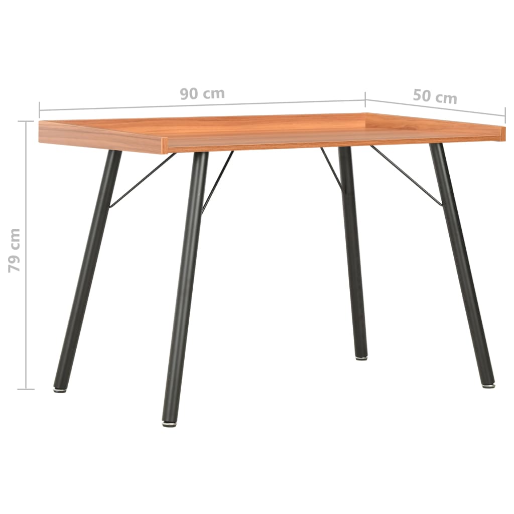 Desk Brown 90x50x79 cm- Desks - HomeShopIreland - Home Shop Ireland - Desks - Desk Brown 90x50x79 cm