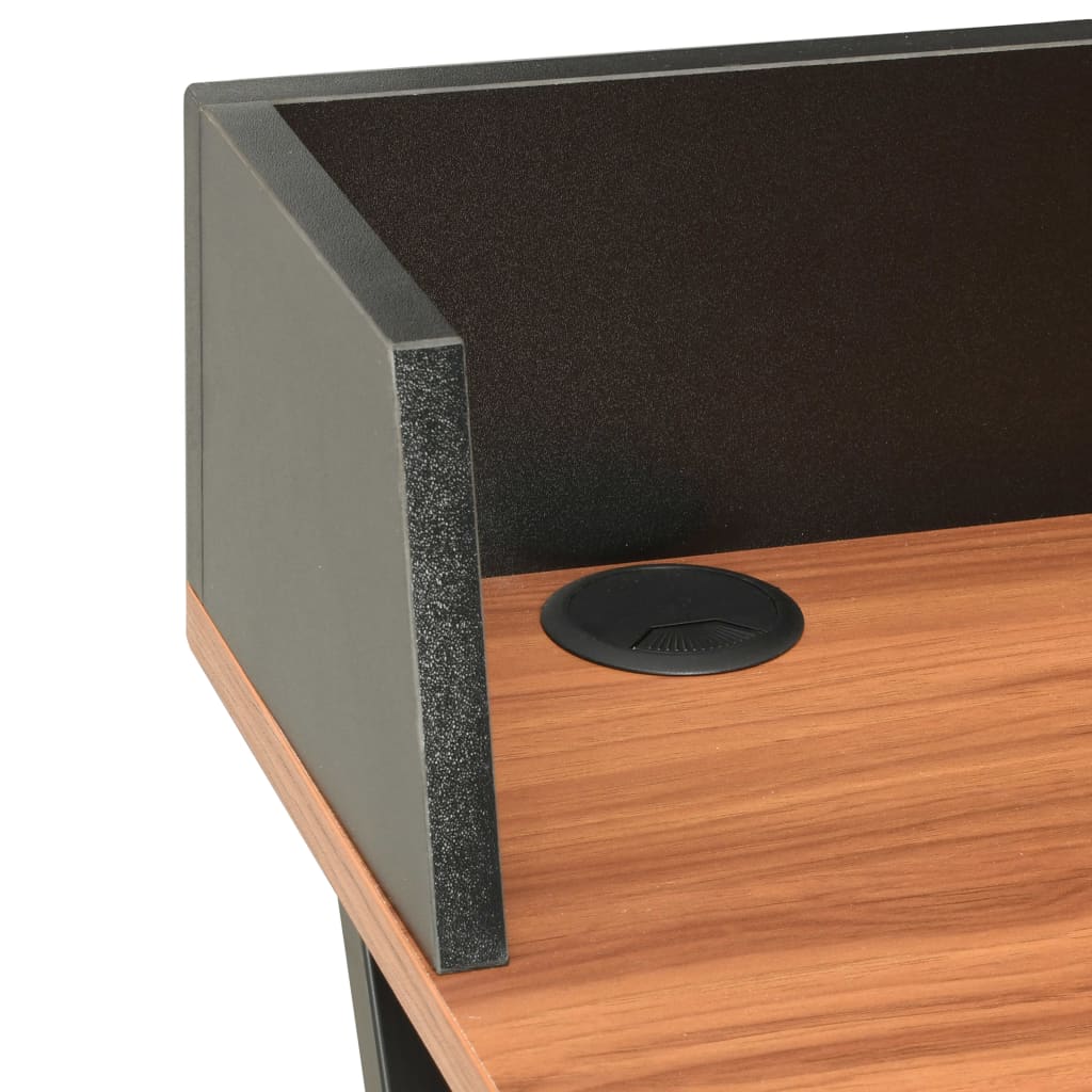 Desk Black and Brown 80x50x84 cm- Desks - HomeShopIreland - Home Shop Ireland - Desks - Desk Black and Brown 80x50x84 cm
