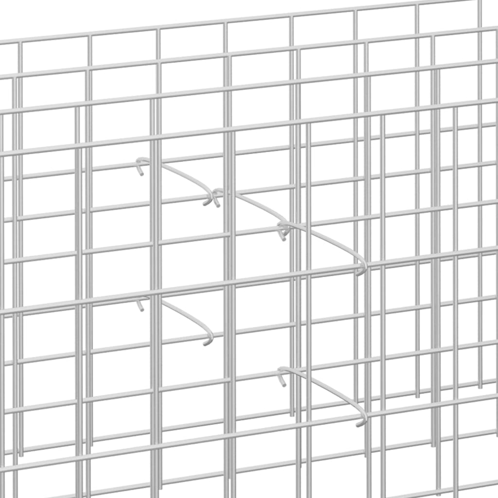 Gabion Hooks 100 pcs Galvanised Steel 10 cm- Fence & Gate Accessories - HomeShopIreland - Home Shop Ireland - Fence & Gate Accessories - Gabion Hooks 100 pcs Galvanised Steel 10 cm