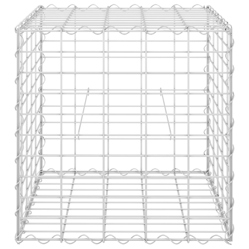 Cube Gabion Raised Bed Steel Wire 50x50x50 cm- Pots & Planters - HomeShopIreland - Home Shop Ireland - Pots & Planters - Cube Gabion Raised Bed Steel Wire 50x50x50 cm