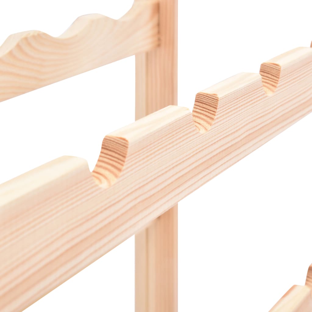 Wine Rack for 77 Bottles Pinewood- Wine Racks - HomeShopIreland - Home Shop Ireland - Wine Racks - Wine Rack for 77 Bottles Pinewood