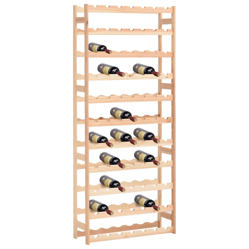 Wine Rack for 77 Bottles Pinewood- Wine Racks - HomeShopIreland - Home Shop Ireland - Wine Racks - Wine Rack for 77 Bottles Pinewood