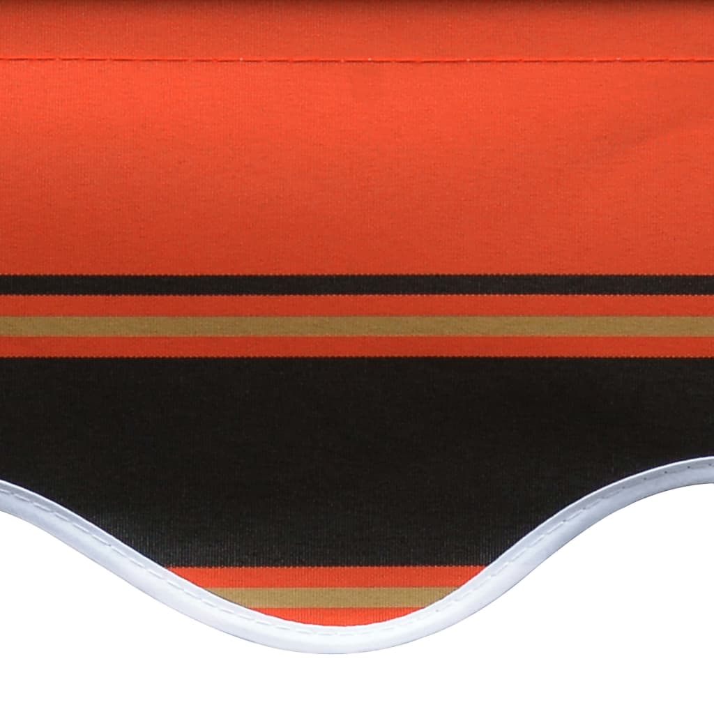 Awning Top Sunshade Canvas Orange and Brown 300x250 cm- Window & Door Awnings - HomeShopIreland - Home Shop Ireland - Window & Door Awnings - Awning Top Sunshade Canvas Orange and Brown 300x250 cm