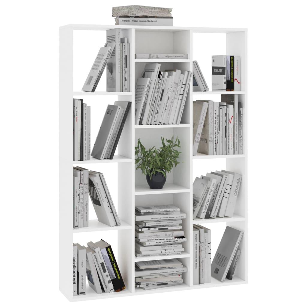 Room Divider/Book Cabinet White 100x24x140 cm Chipboard- Room Dividers - HomeShopIreland - Home Shop Ireland - Room Dividers - Room Divider/Book Cabinet White 100x24x140 cm Chipboard
