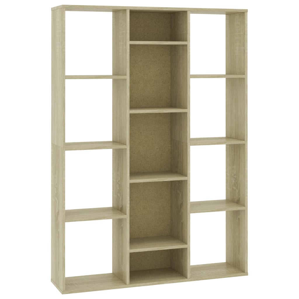 Room Divider/Book Cabinet Sonoma Oak 100x24x140 cm Chipboard- Room Dividers - HomeShopIreland - Home Shop Ireland - Room Dividers - Room Divider/Book Cabinet Sonoma Oak 100x24x140 cm Chipboard