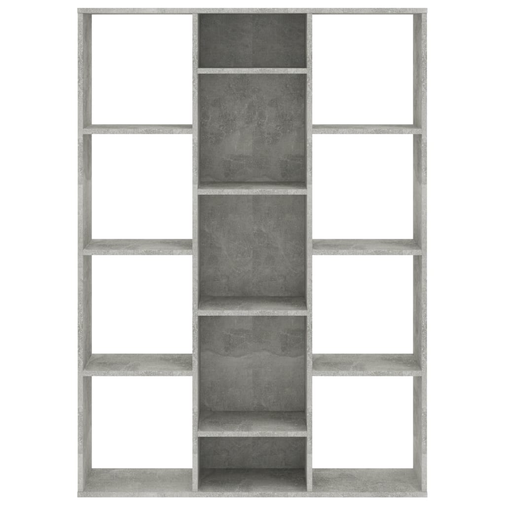 Room Divider/Book Cabinet Concrete Grey 100x24x140 cm Chipboard- Room Dividers - HomeShopIreland - Home Shop Ireland - Room Dividers - Room Divider/Book Cabinet Concrete Grey 100x24x140 cm Chipboard