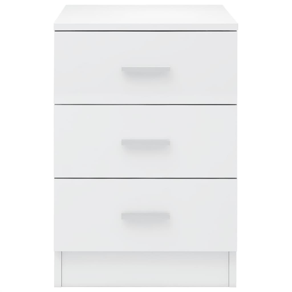 Bedside Cabinet High Gloss White 38x35x56 cm Chipboard- Bedside Tables - HomeShopIreland - Home Shop Ireland - Bedside Tables - Bedside Cabinet High Gloss White 38x35x56 cm Chipboard