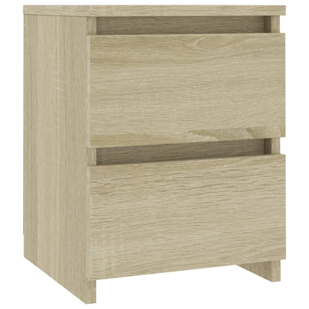 Bedside Cabinets 2 pcs Sonoma Oak 30x30x40 cm Chipboard- Bedside Tables - HomeShopIreland - Home Shop Ireland - Bedside Tables - Bedside Cabinets 2 pcs Sonoma Oak 30x30x40 cm Chipboard