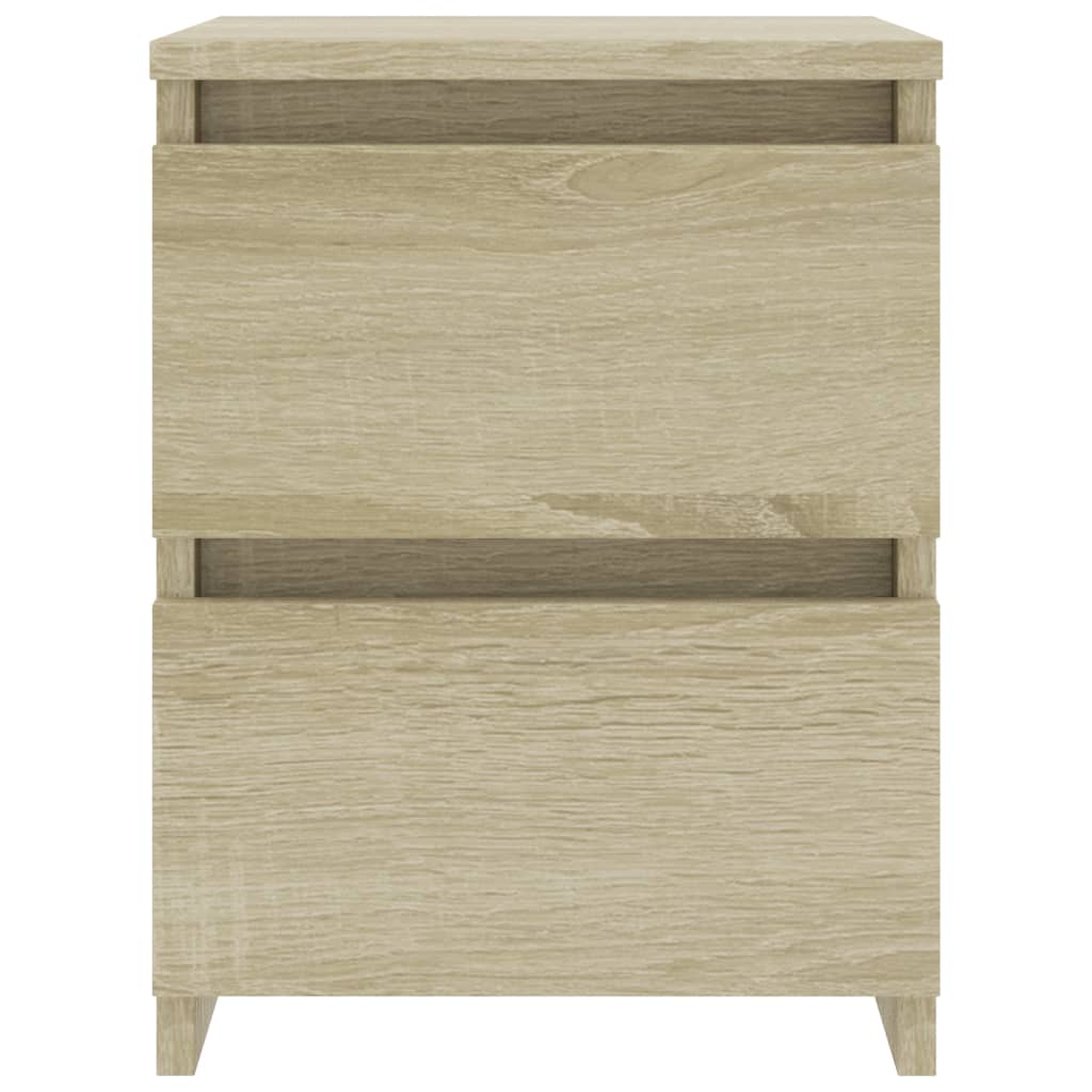 Bedside Cabinets 2 pcs Sonoma Oak 30x30x40 cm Chipboard- Bedside Tables - HomeShopIreland - Home Shop Ireland - Bedside Tables - Bedside Cabinets 2 pcs Sonoma Oak 30x30x40 cm Chipboard