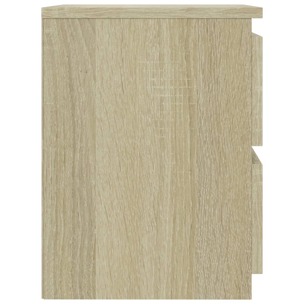 Bedside Cabinets 2 pcs Sonoma Oak 30x30x40 cm Chipboard- Bedside Tables - HomeShopIreland - Home Shop Ireland - Bedside Tables - Bedside Cabinets 2 pcs Sonoma Oak 30x30x40 cm Chipboard