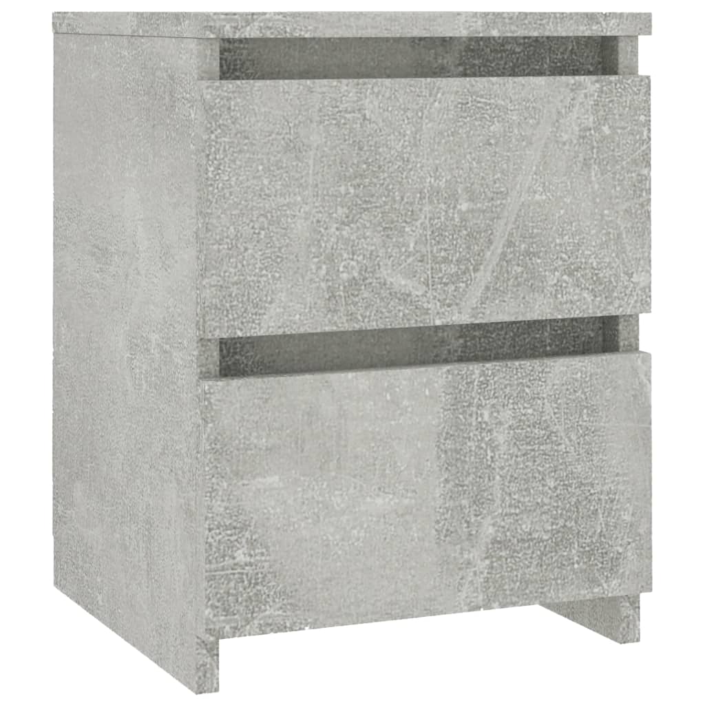 Bedside Cabinet Concrete Grey 30x30x40 cm Chipboard- Bedside Tables - HomeShopIreland - Home Shop Ireland - Bedside Tables - Bedside Cabinet Concrete Grey 30x30x40 cm Chipboard