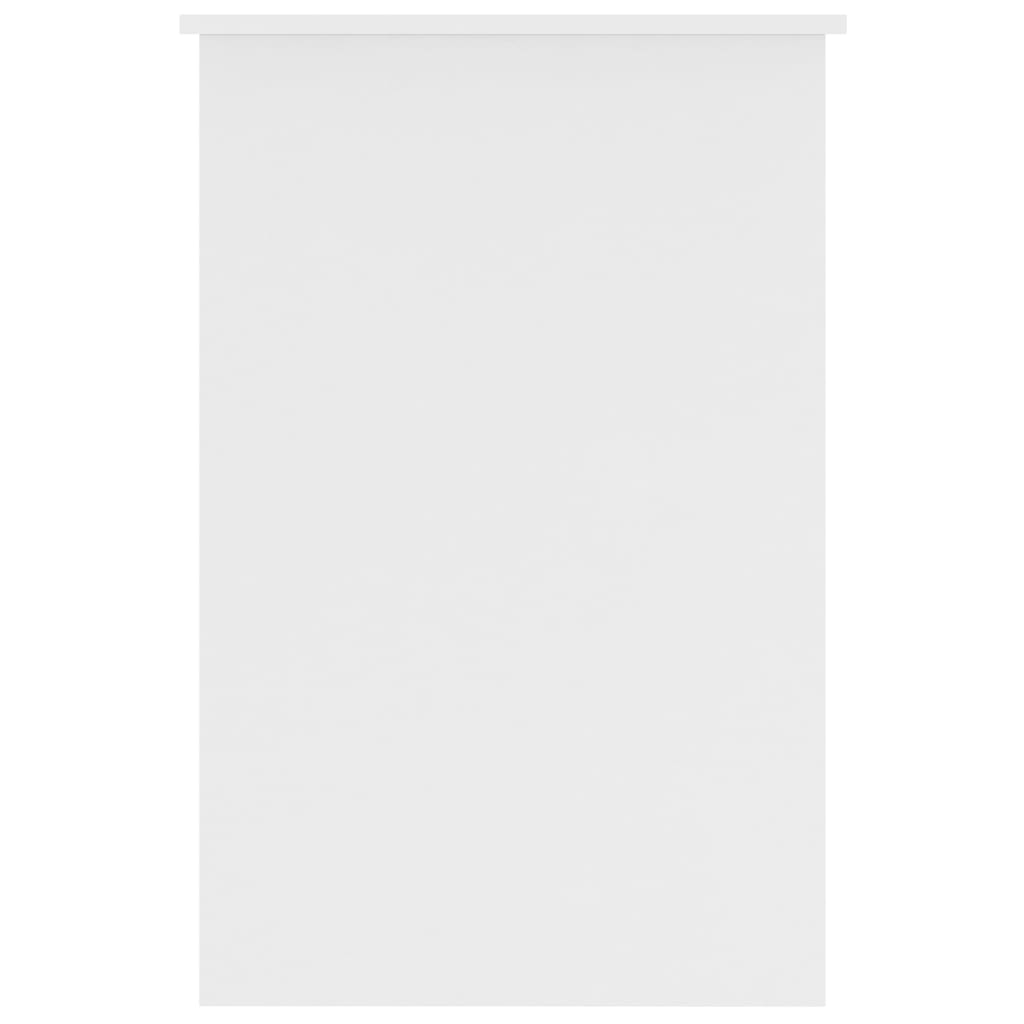 Desk White 100x50x76 cm Chipboard- Desks - HomeShopIreland - Home Shop Ireland - Desks - Desk White 100x50x76 cm Chipboard