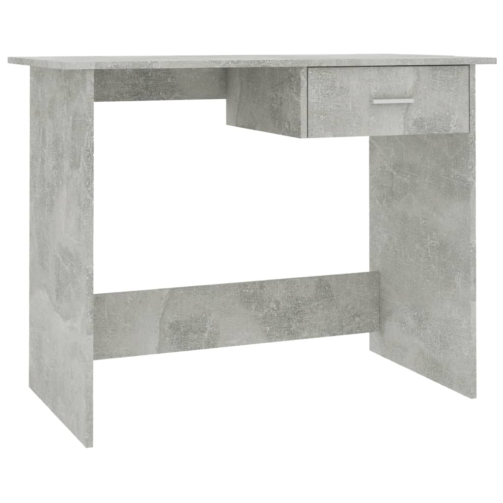 Desk Concrete Grey 100x50x76 cm Chipboard- Desks - HomeShopIreland - Home Shop Ireland - Desks - Desk Concrete Grey 100x50x76 cm Chipboard