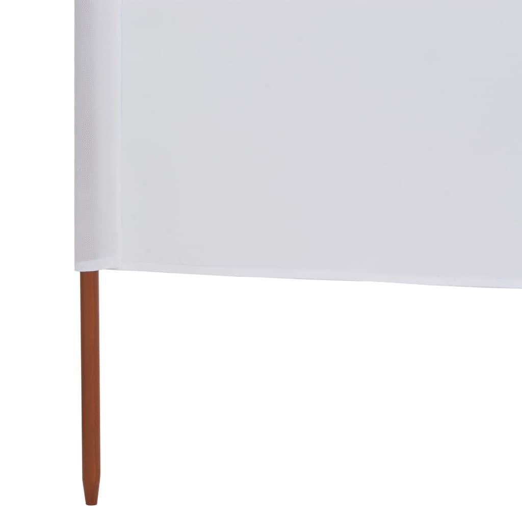 3-panel Wind Screen Fabric 400x80 cm Sand White- Outdoor Umbrellas & Sunshades - HomeShopIreland - Home Shop Ireland - Outdoor Umbrellas & Sunshades - 3-panel Wind Screen Fabric 400x80 cm Sand White