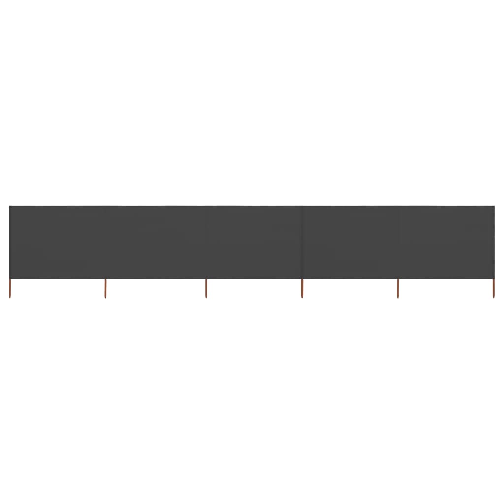 5-panel Wind Screen Fabric 600x80 cm Anthracite- Outdoor Umbrellas & Sunshades - HomeShopIreland - Home Shop Ireland - Outdoor Umbrellas & Sunshades - 5-panel Wind Screen Fabric 600x80 cm Anthracite