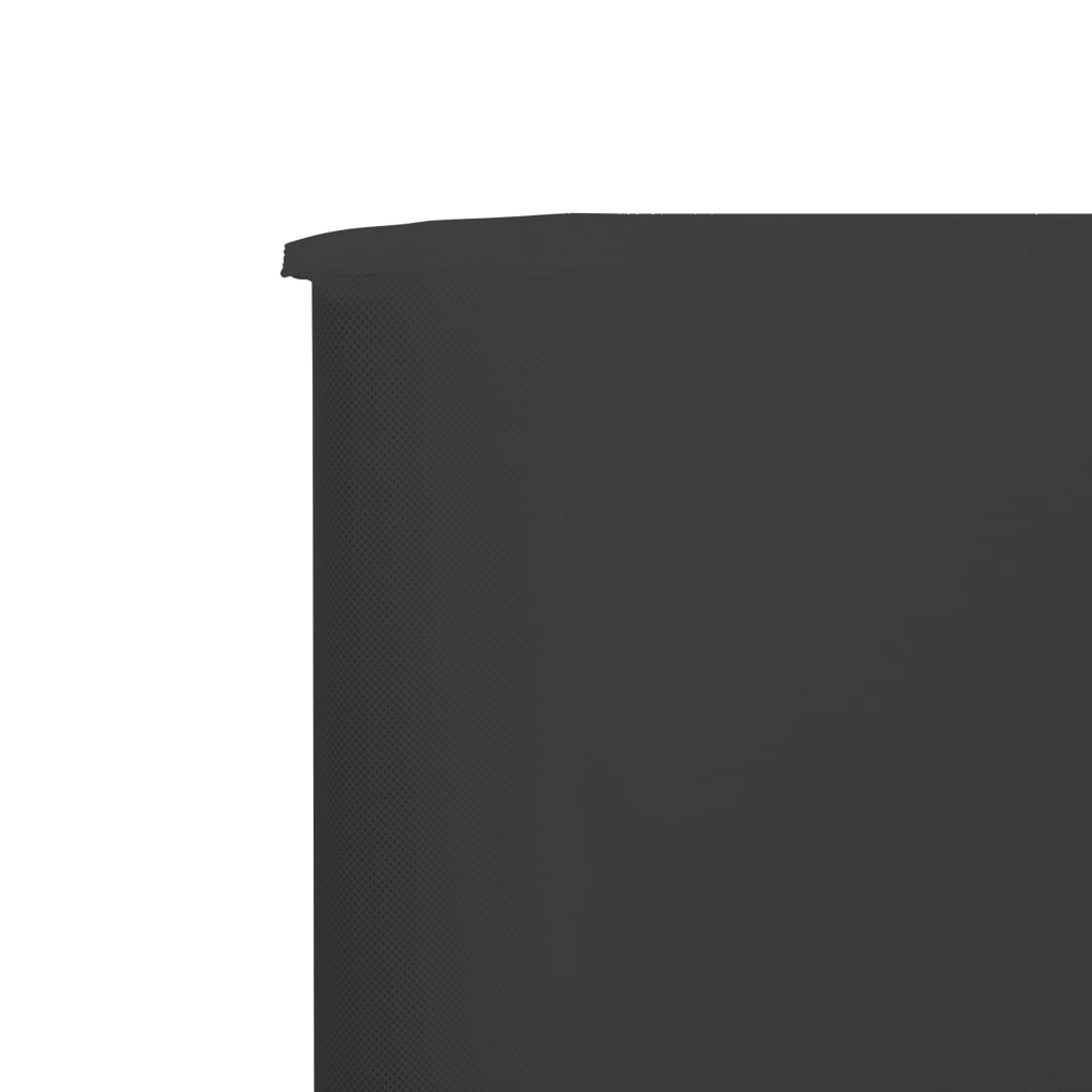5-panel Wind Screen Fabric 600x120 cm Anthracite- Outdoor Umbrellas & Sunshades - HomeShopIreland - Home Shop Ireland - Outdoor Umbrellas & Sunshades - 5-panel Wind Screen Fabric 600x120 cm Anthracite