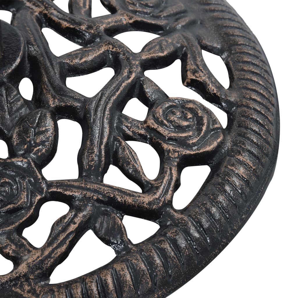 Umbrella Base Bronze 12 kg 48 cm Cast Iron- Outdoor Umbrella Bases - HomeShopIreland - Home Shop Ireland - Outdoor Umbrella Bases - Umbrella Base Bronze 12 kg 48 cm Cast Iron