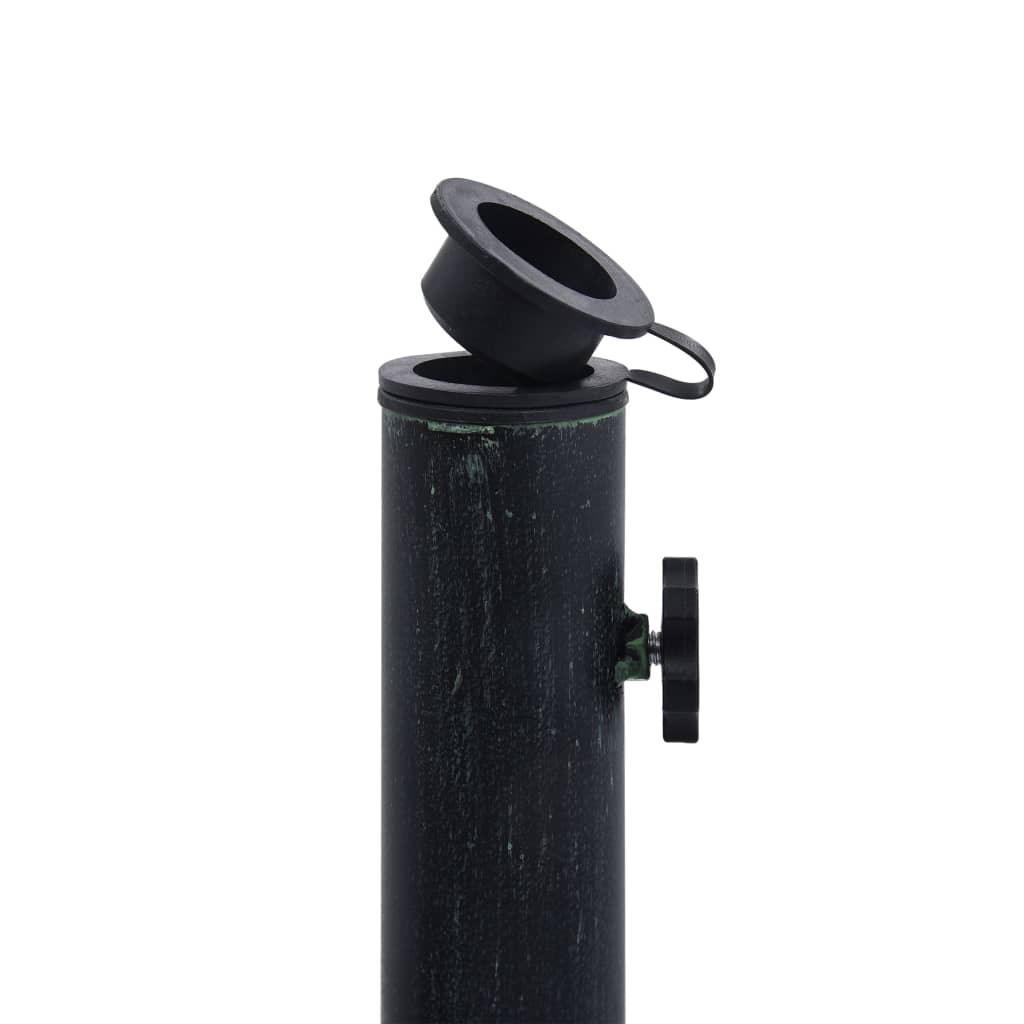 Umbrella Base Green 9 kg 40 cm Cast Iron- Outdoor Umbrella Bases - HomeShopIreland - Home Shop Ireland - Outdoor Umbrella Bases - Umbrella Base Green 9 kg 40 cm Cast Iron