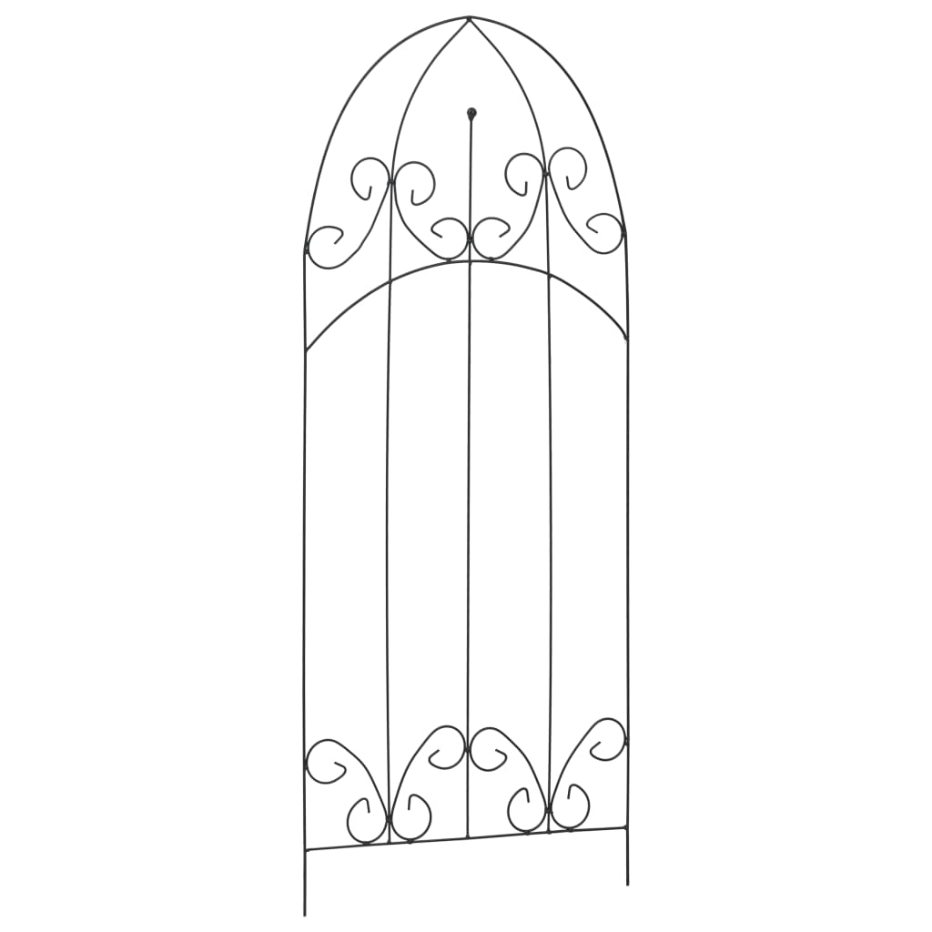 Plant Climbing Racks 3 pcs Black 40x100 cm Iron- Plant Stands - HomeShopIreland - Home Shop Ireland - Plant Stands - Plant Climbing Racks 3 pcs Black 40x100 cm Iron