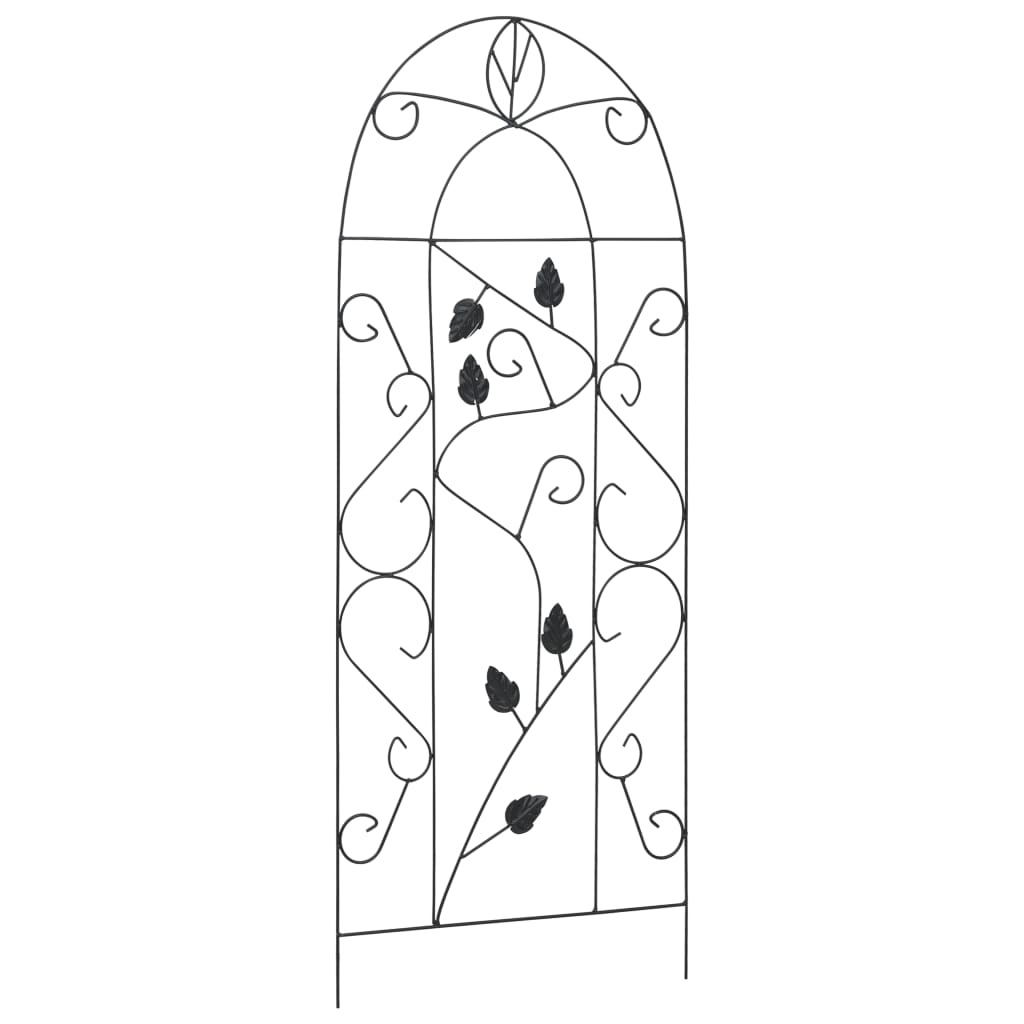 Plant Climbing Racks 3 pcs Black 40x100 cm Iron- Plant Stands - HomeShopIreland - Home Shop Ireland - Plant Stands - Plant Climbing Racks 3 pcs Black 40x100 cm Iron