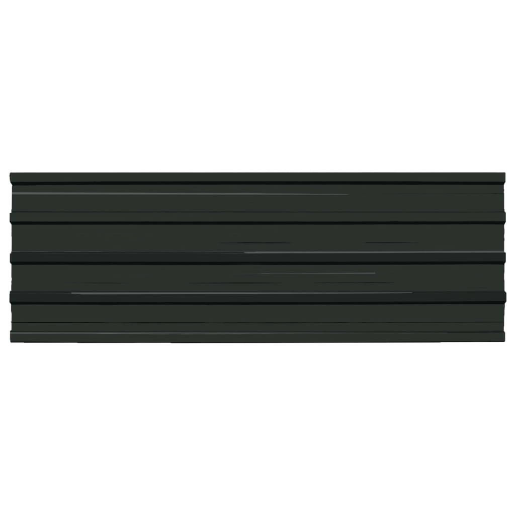 Roof Panels 12 pcs Galvanised Steel Anthracite- Roofing - HomeShopIreland - Home Shop Ireland - Roofing - Roof Panels 12 pcs Galvanised Steel Anthracite