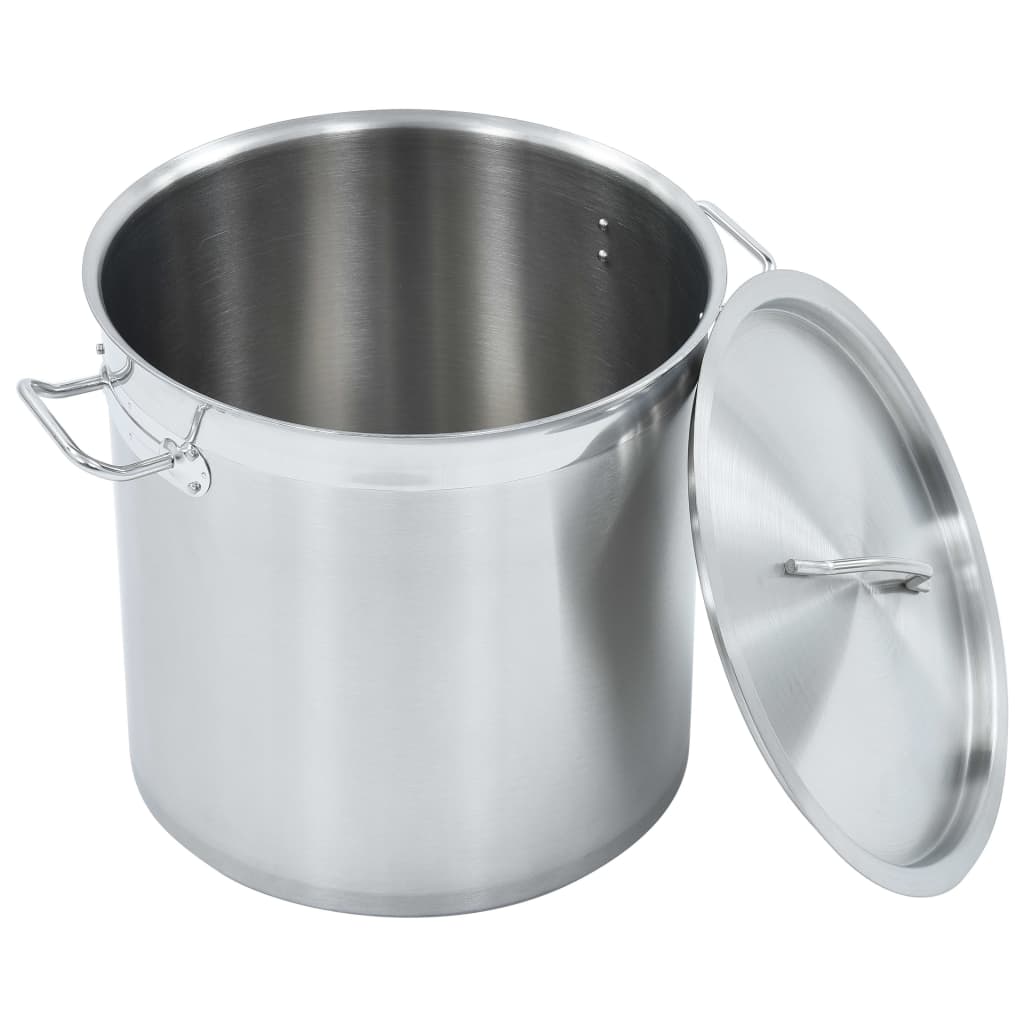 Stock Pot 25 L 32x32 cm Stainless Steel- Stock Pots - HomeShopIreland - Home Shop Ireland - Stock Pots - Stock Pot 25 L 32x32 cm Stainless Steel