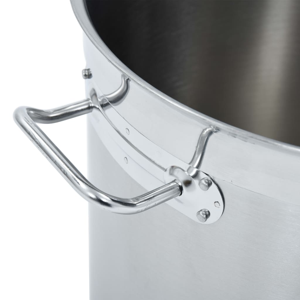 Stock Pot 25 L 32x32 cm Stainless Steel- Stock Pots - HomeShopIreland - Home Shop Ireland - Stock Pots - Stock Pot 25 L 32x32 cm Stainless Steel