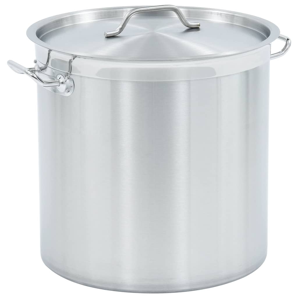 Stock Pot 50 L 40x40 cm Stainless Steel- Stock Pots - HomeShopIreland - Home Shop Ireland - Stock Pots - Stock Pot 50 L 40x40 cm Stainless Steel