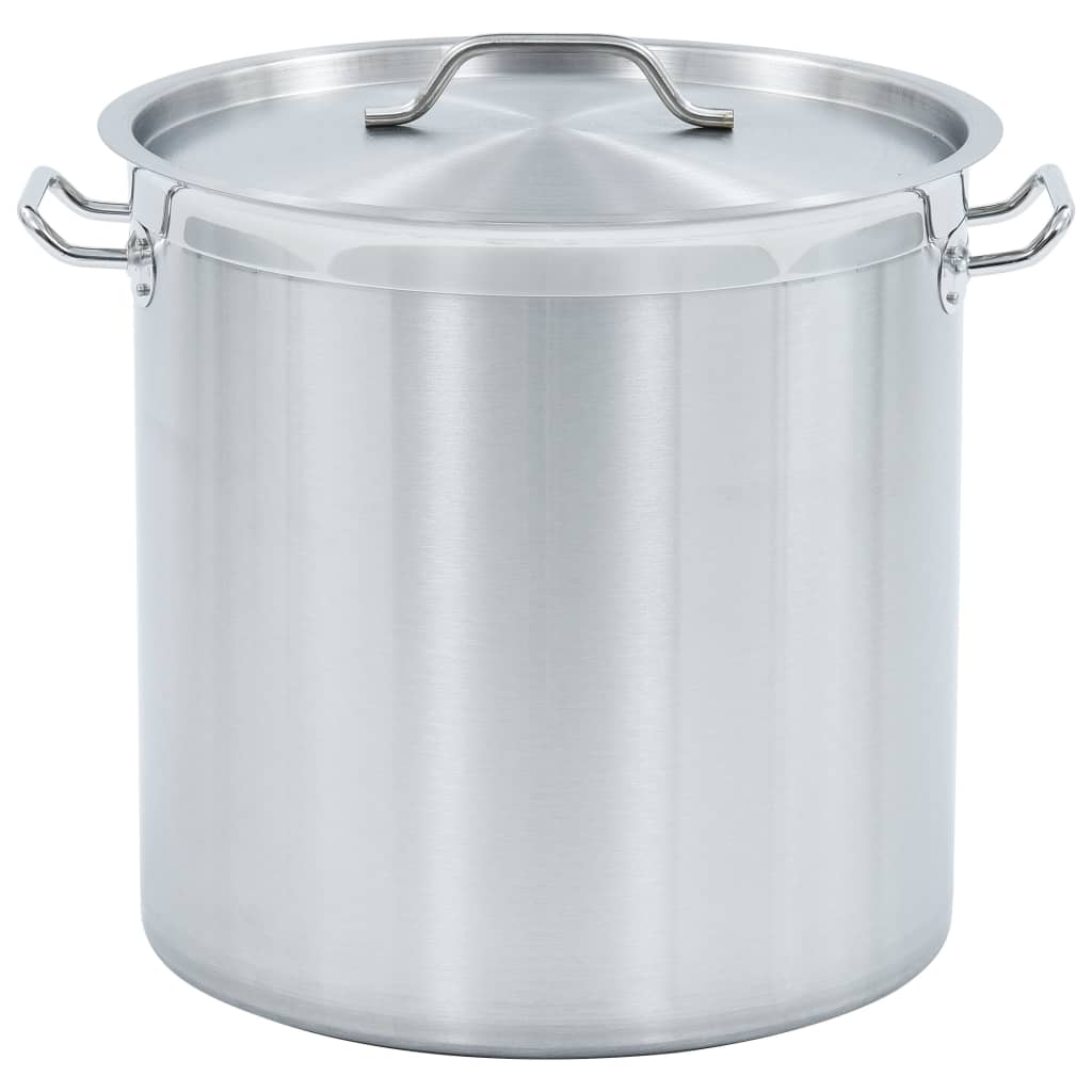 Stock Pot 50 L 40x40 cm Stainless Steel- Stock Pots - HomeShopIreland - Home Shop Ireland - Stock Pots - Stock Pot 50 L 40x40 cm Stainless Steel