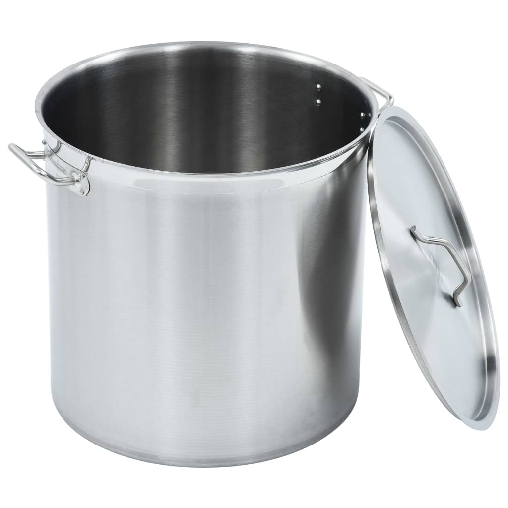 Stock Pot 98 L 50x50 cm Stainless Steel- Stock Pots - HomeShopIreland - Home Shop Ireland - Stock Pots - Stock Pot 98 L 50x50 cm Stainless Steel