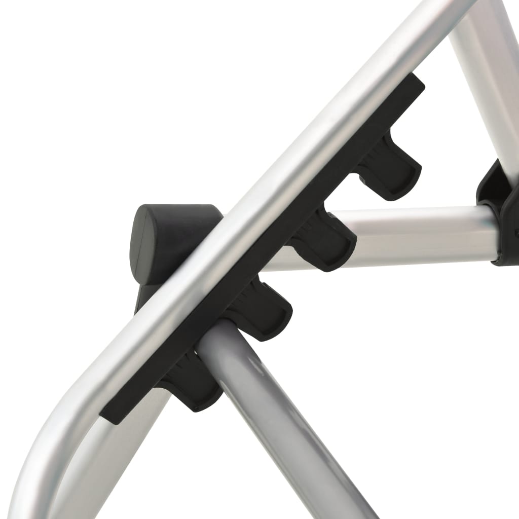 Extra High Folding Senior Sunbed Grey Aluminium- Sunloungers - HomeShopIreland - Home Shop Ireland - Sunloungers - Extra High Folding Senior Sunbed Grey Aluminium