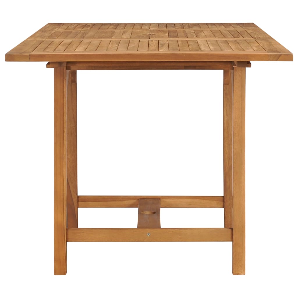 Extending Garden Table (110-160)x80x75cm Solid Teak Wood- Outdoor Tables - HomeShopIreland - Home Shop Ireland - Outdoor Tables - Extending Garden Table (110-160)x80x75cm Solid Teak Wood