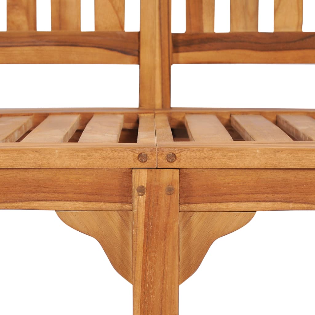 Banana Bench 151 cm Solid Teak Wood- Outdoor Benches - HomeShopIreland - Home Shop Ireland - Outdoor Benches - Banana Bench 151 cm Solid Teak Wood