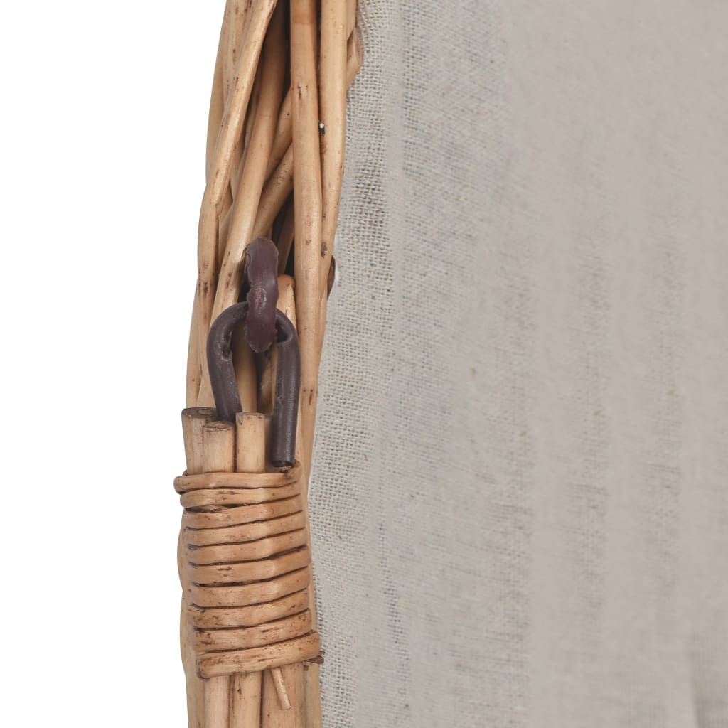 Firewood Basket with Handle 61.5x46.5x58 cm Brown Willow- Log Racks & Carriers - HomeShopIreland - Home Shop Ireland - Log Racks & Carriers - Firewood Basket with Handle 61.5x46.5x58 cm Brown Willow