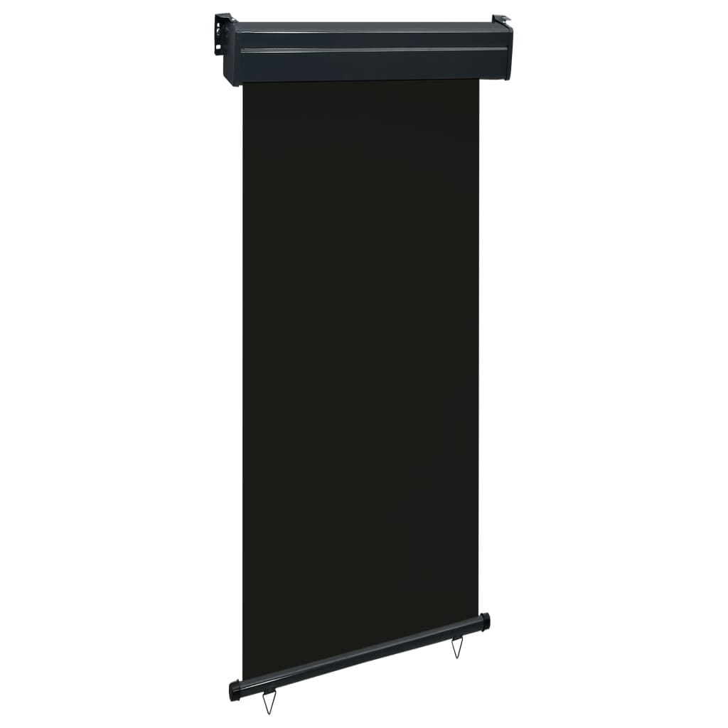 Balcony Side Awning 100x250 cm Black- Outdoor Umbrellas & Sunshades - HomeShopIreland - Home Shop Ireland - Outdoor Umbrellas & Sunshades - Balcony Side Awning 100x250 cm Black