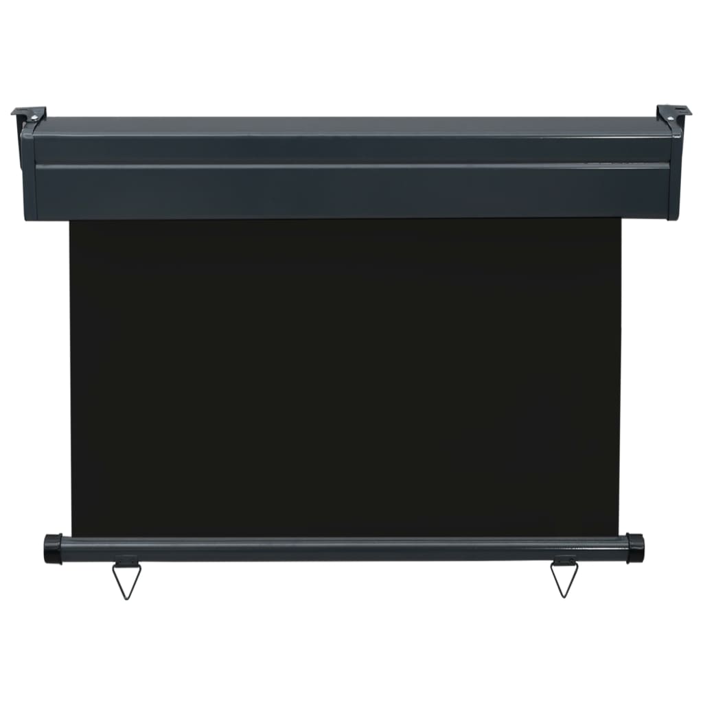 Balcony Side Awning 100x250 cm Black- Outdoor Umbrellas & Sunshades - HomeShopIreland - Home Shop Ireland - Outdoor Umbrellas & Sunshades - Balcony Side Awning 100x250 cm Black