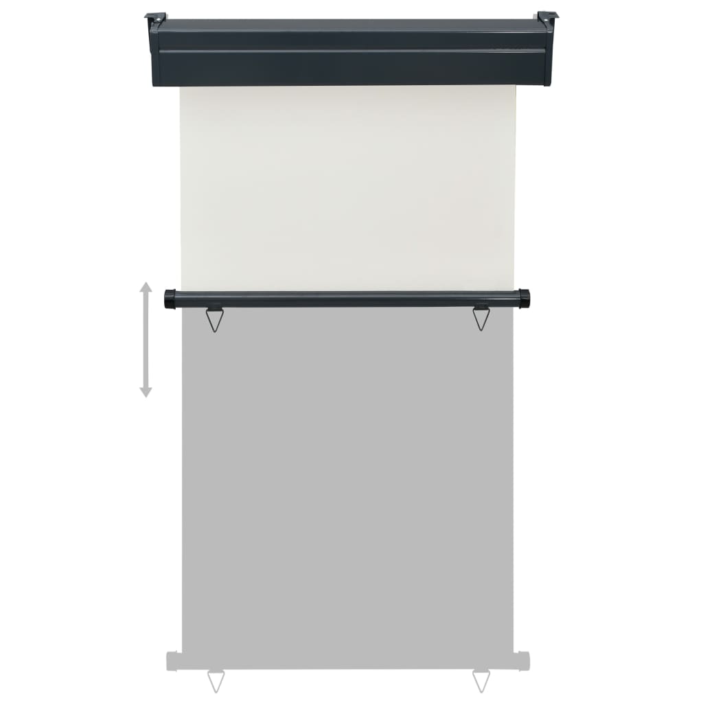 Balcony Side Awning 100x250 cm Cream- Outdoor Umbrellas & Sunshades - HomeShopIreland - Home Shop Ireland - Outdoor Umbrellas & Sunshades - Balcony Side Awning 100x250 cm Cream