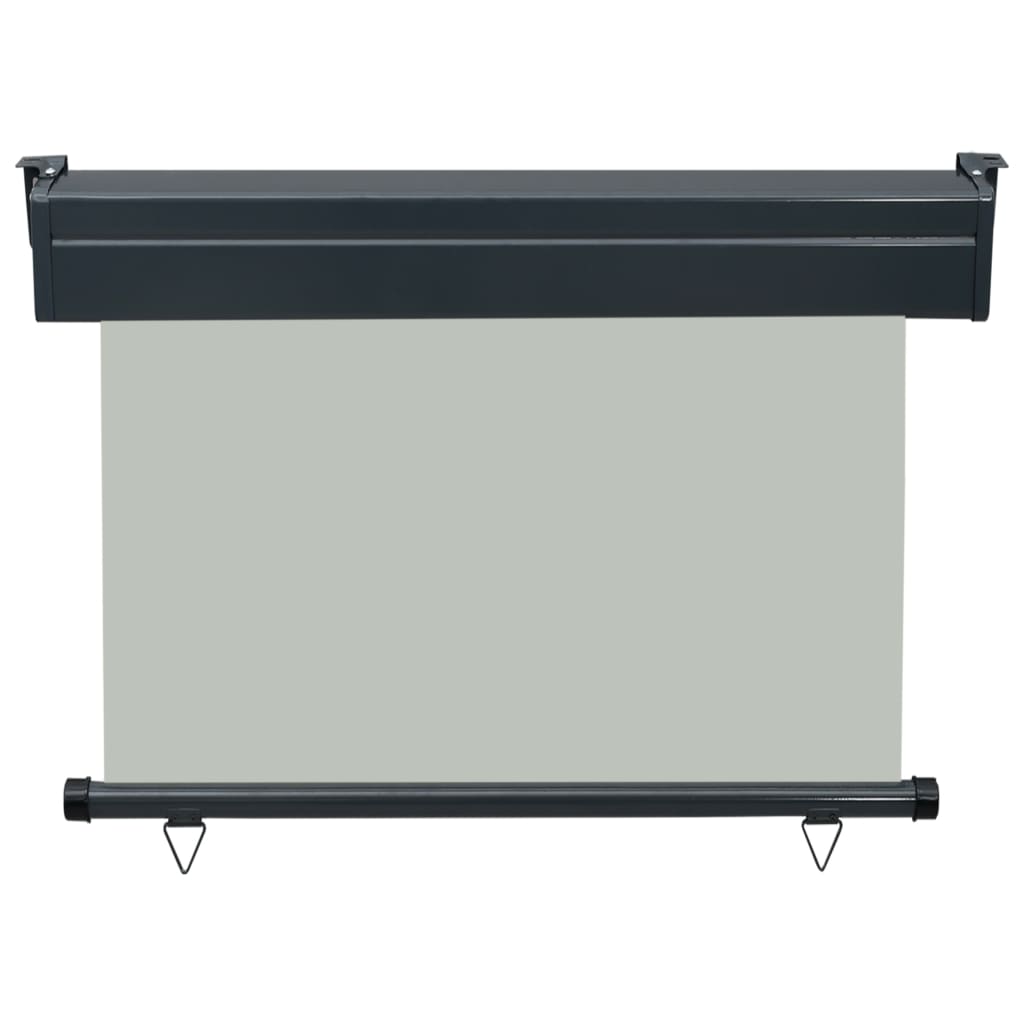 Balcony Side Awning 100x250 cm Grey- Outdoor Umbrellas & Sunshades - HomeShopIreland - Home Shop Ireland - Outdoor Umbrellas & Sunshades - Balcony Side Awning 100x250 cm Grey