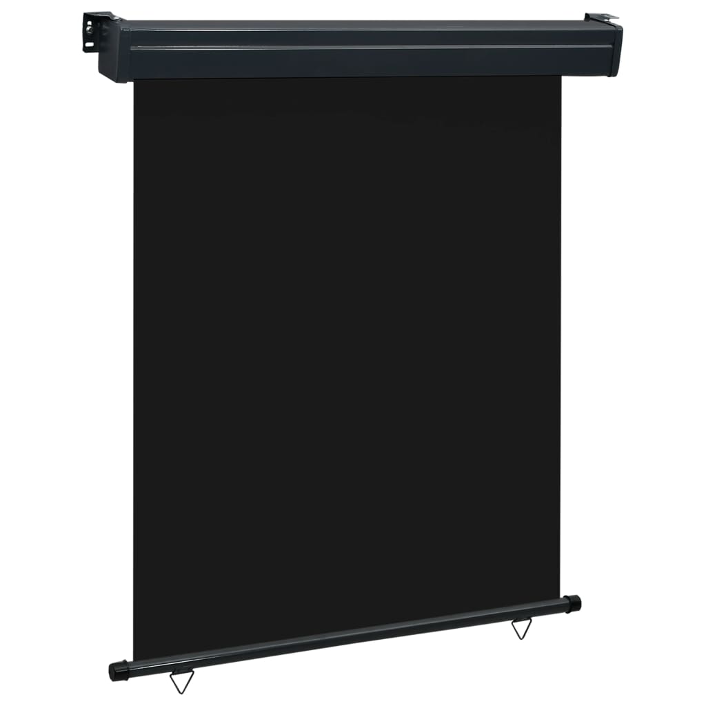 Balcony Side Awning 140x250 cm Black- Outdoor Umbrellas & Sunshades - HomeShopIreland - Home Shop Ireland - Outdoor Umbrellas & Sunshades - Balcony Side Awning 140x250 cm Black