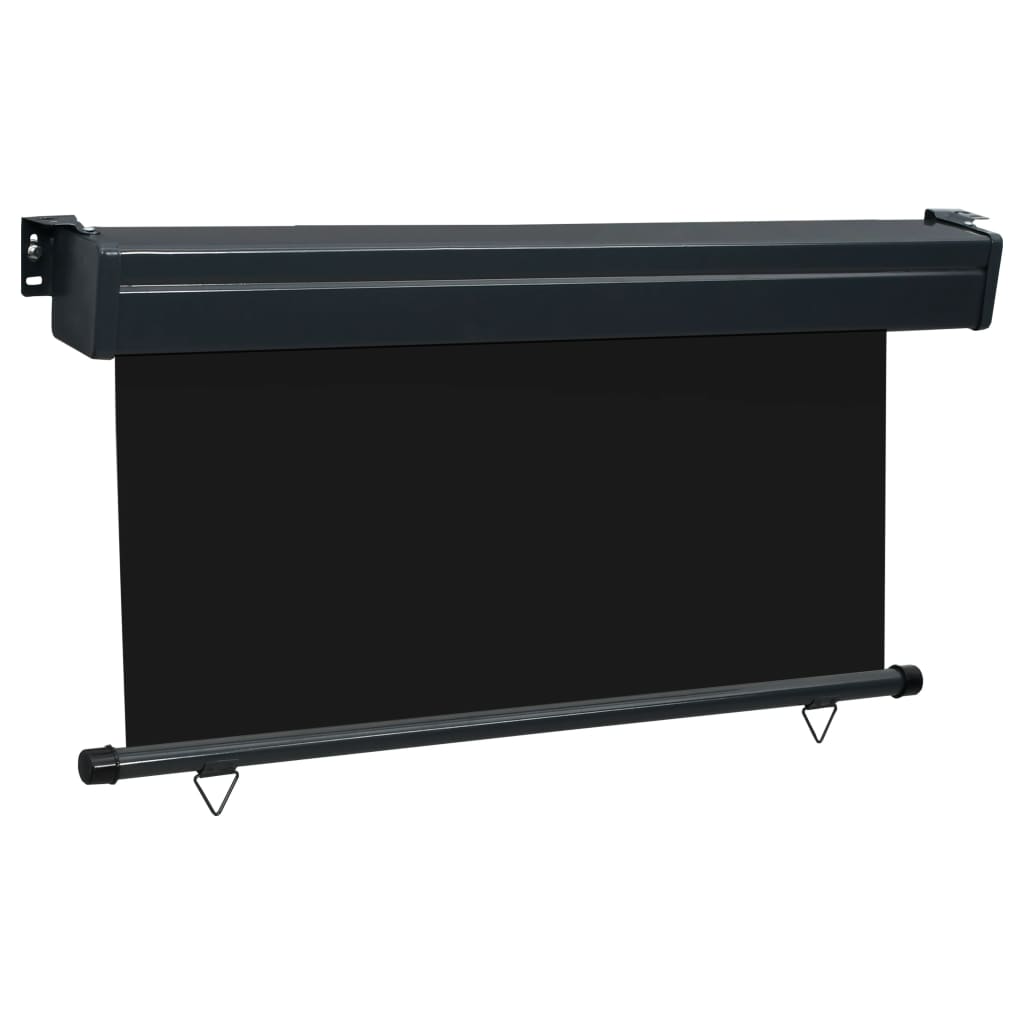 Balcony Side Awning 140x250 cm Black- Outdoor Umbrellas & Sunshades - HomeShopIreland - Home Shop Ireland - Outdoor Umbrellas & Sunshades - Balcony Side Awning 140x250 cm Black