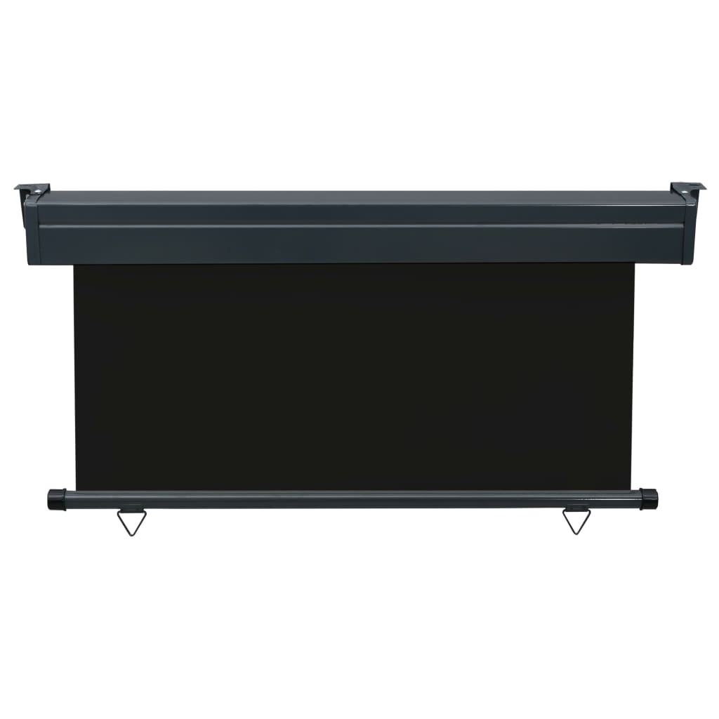 Balcony Side Awning 140x250 cm Black- Outdoor Umbrellas & Sunshades - HomeShopIreland - Home Shop Ireland - Outdoor Umbrellas & Sunshades - Balcony Side Awning 140x250 cm Black