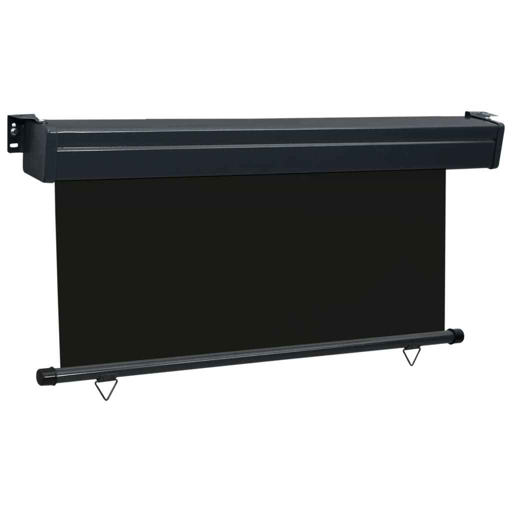 Balcony Side Awning 170x250 cm Black- Outdoor Umbrellas & Sunshades - HomeShopIreland - Home Shop Ireland - Outdoor Umbrellas & Sunshades - Balcony Side Awning 170x250 cm Black