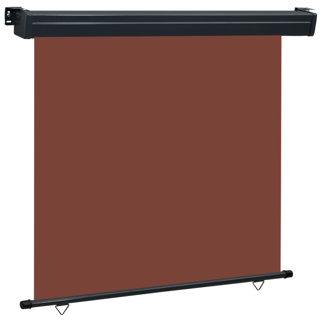 Balcony Side Awning 170x250 cm Brown- Outdoor Umbrellas & Sunshades - HomeShopIreland - Home Shop Ireland - Outdoor Umbrellas & Sunshades - Balcony Side Awning 170x250 cm Brown