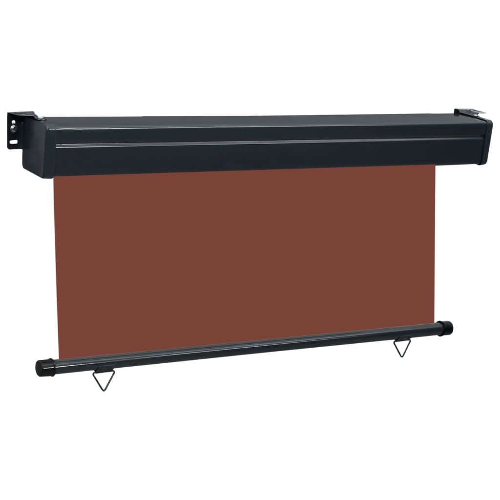 Balcony Side Awning 170x250 cm Brown- Outdoor Umbrellas & Sunshades - HomeShopIreland - Home Shop Ireland - Outdoor Umbrellas & Sunshades - Balcony Side Awning 170x250 cm Brown
