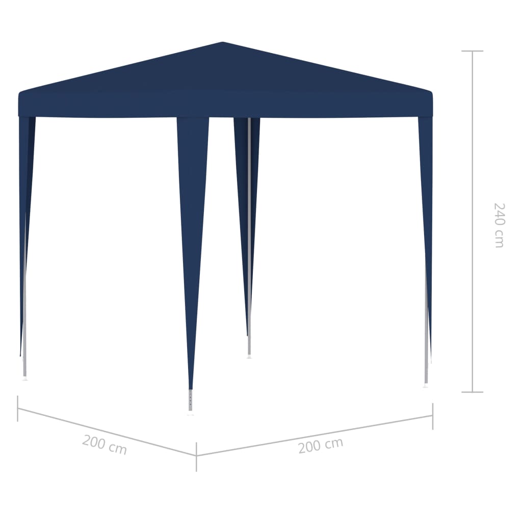 Party Tent 2x2 m Blue- Canopies & Gazebos - HomeShopIreland - Home Shop Ireland - Canopies & Gazebos - Party Tent 2x2 m Blue
