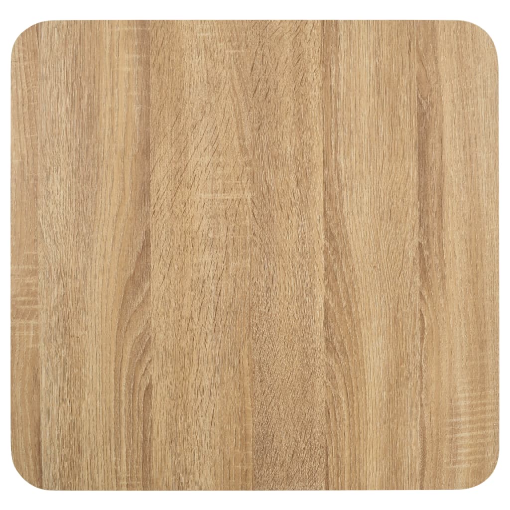 Bistro Table Light Brown 50x50 cm MDF- Kitchen & Dining Room Tables - HomeShopIreland - Home Shop Ireland - Kitchen & Dining Room Tables - Bistro Table Light Brown 50x50 cm MDF